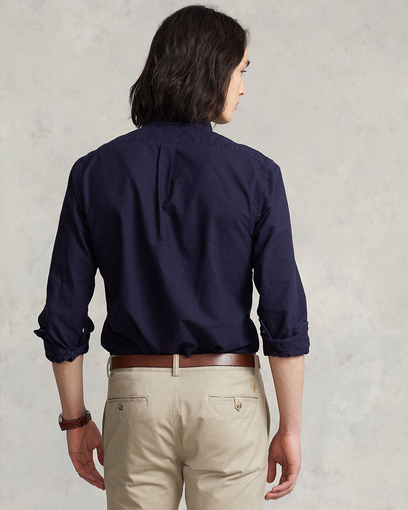 Iconic Pony Oxford Shirt - Navy Blue