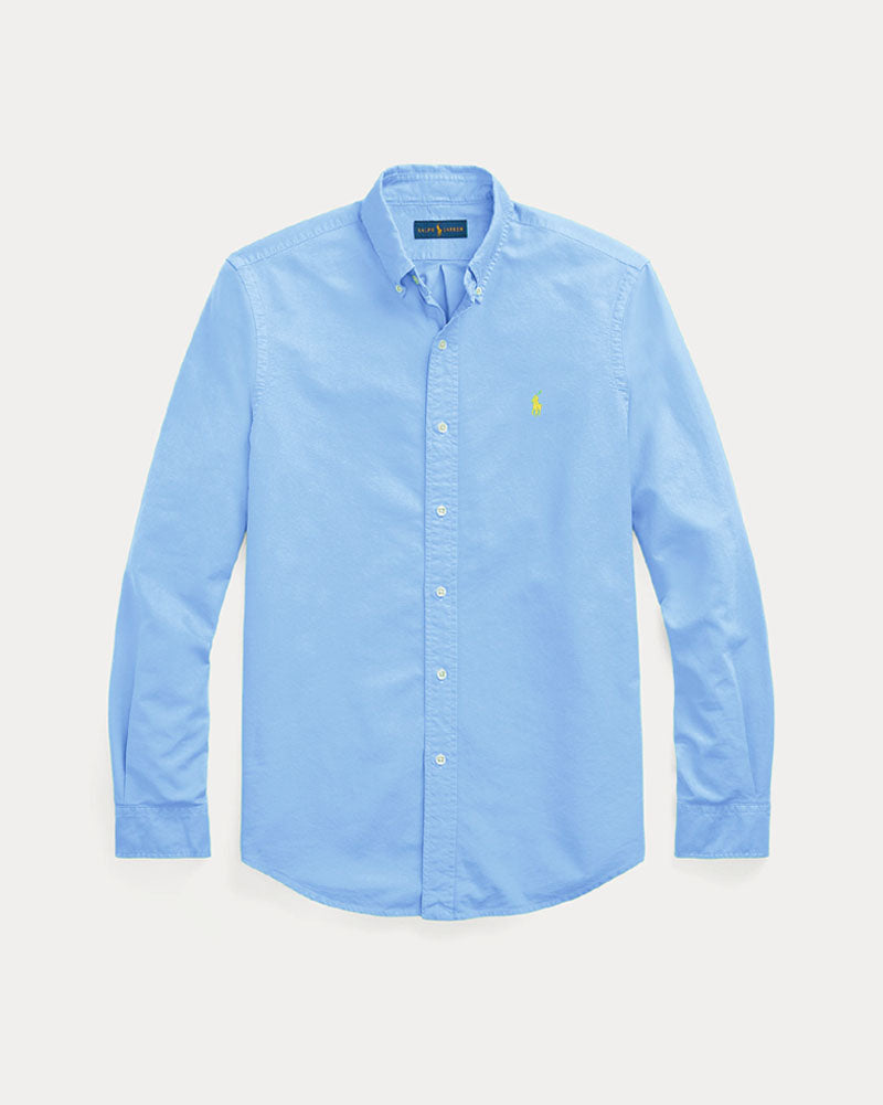 Iconic Pony Oxford Shirt - Sky Blue