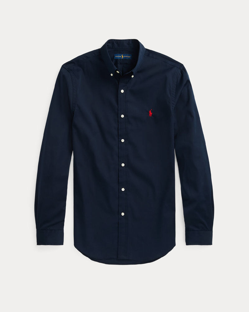 Iconic Pony Oxford Shirt - Navy Blue