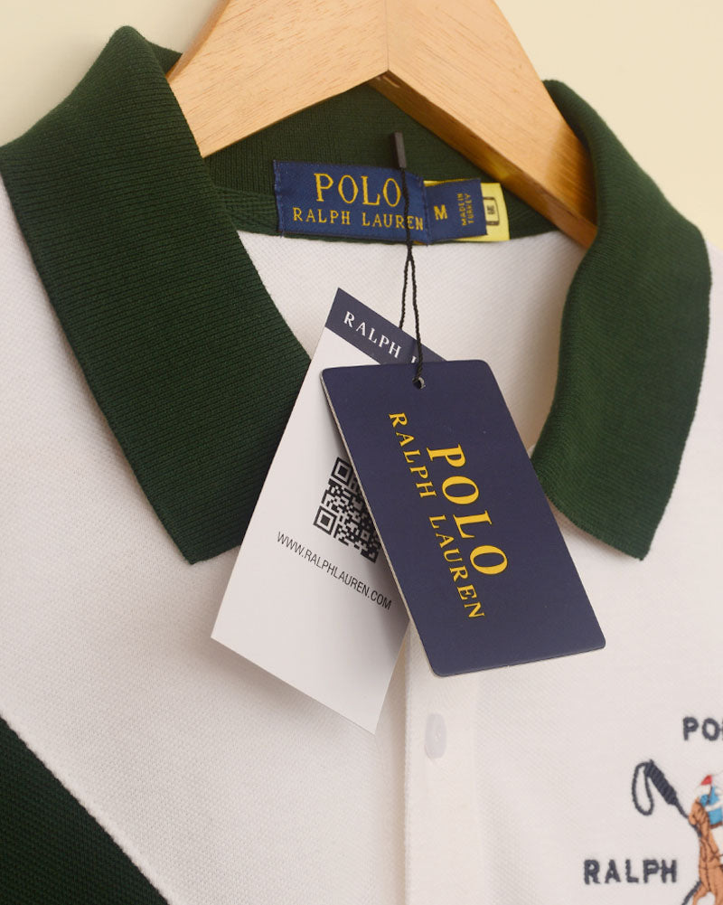 Premium Cross Panel Polo Mid Pony - W-G