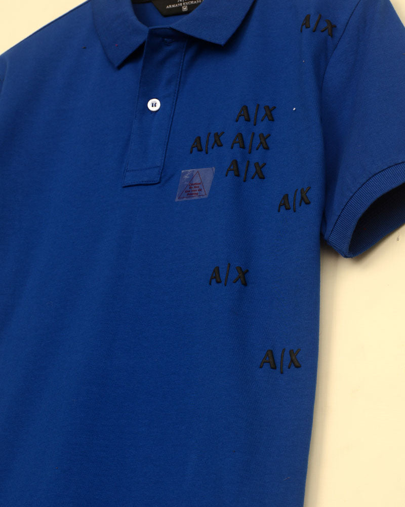 Premium Edition A/X Polo Shirt - Royal Blue