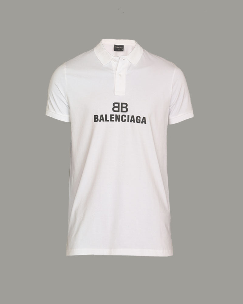 Premium Edition B-L-C-G Polo - White