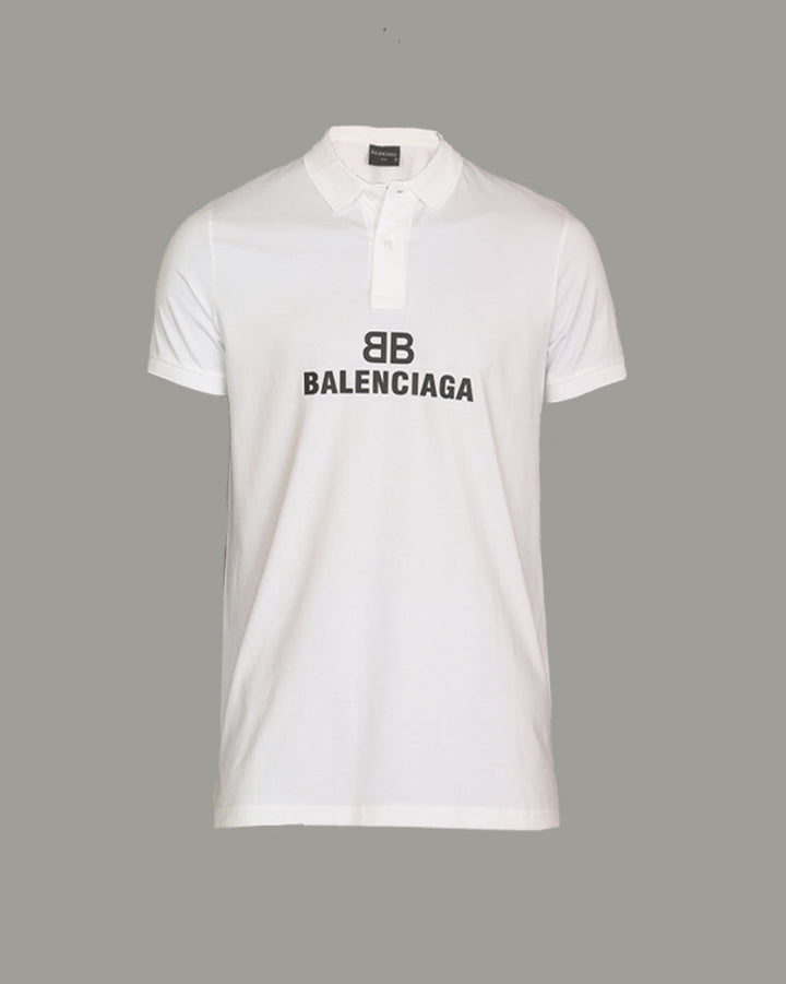 Premium Edition B-L-C-G Polo - White