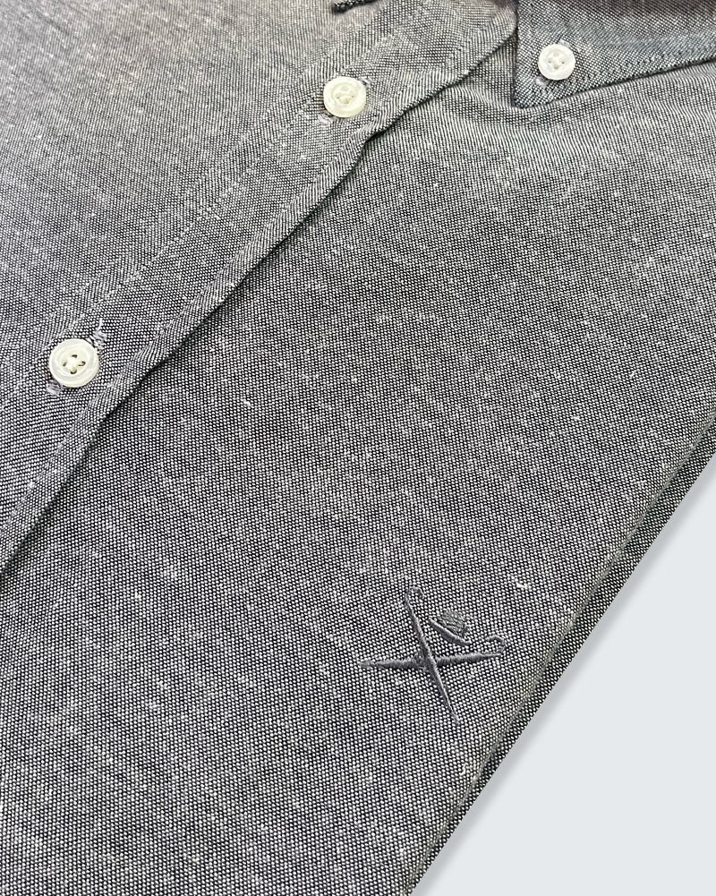 HKT Iconic Oxford Shirt - Gray