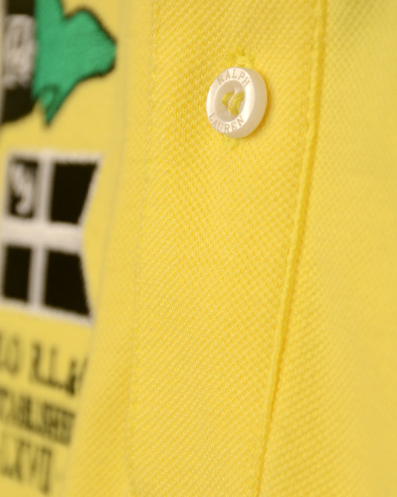 Premium Big Pony Motives Polo Shirt - Lime