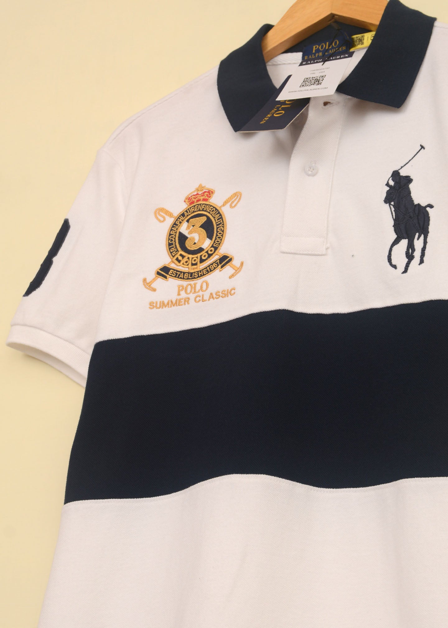 Premium Big Pony Motive Polo Shirt -  W-B